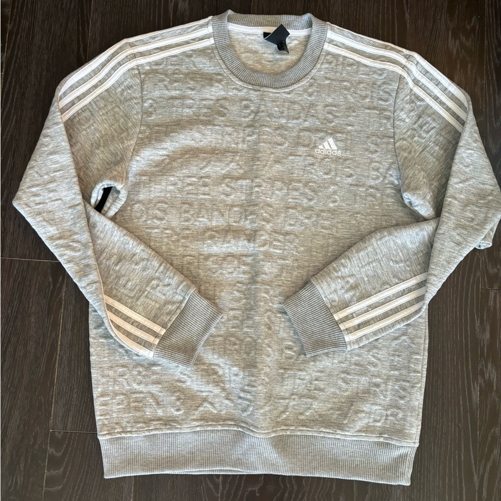 Adidas Gray Crewneck